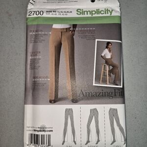 Simplicity Women's Pants Sewing Pattern